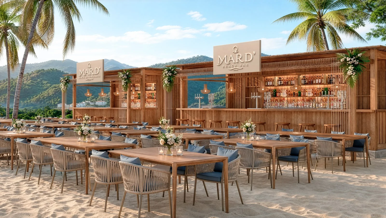Beach Bar & Restaurante — Beach Club Mar D'Paraty